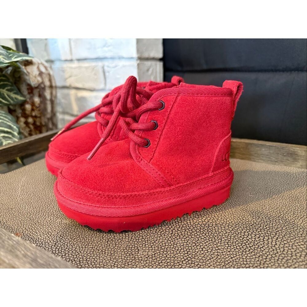 UGG Neumel II Boot Toddler 'Samba Red' 6C-toddler